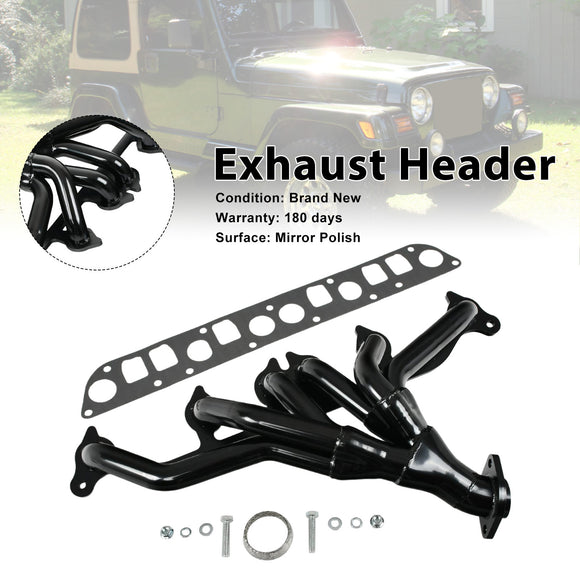 Exhaust Manifold Header Fit Jeep Wrangler Cherokee 1991-1999