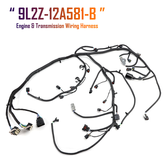 Engine & Transmission Wiring Harness 9L2Z-12A581-B for Ford Explorer 2010