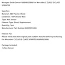 Nitrogen Oxide Sensor A0009055006 For Mercedes C-CLASS E-CLASS SPRINTER-12