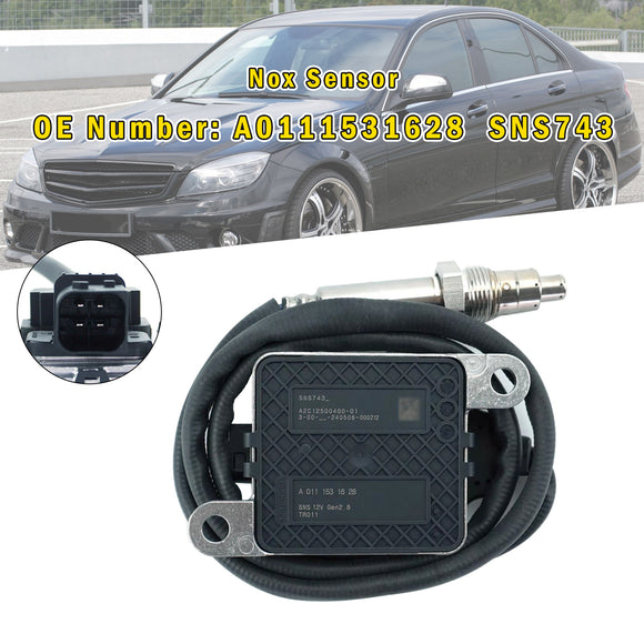 12V Nitrogen Oxide Sensor A0111531628 SNS743 For Mercedes