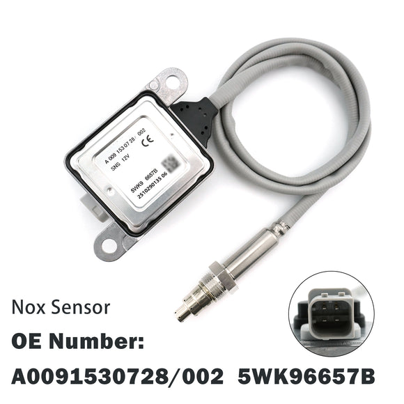 12V Nitrogen Oxide Sensor A0081531228 5WK96657B For Mercedes-Benz