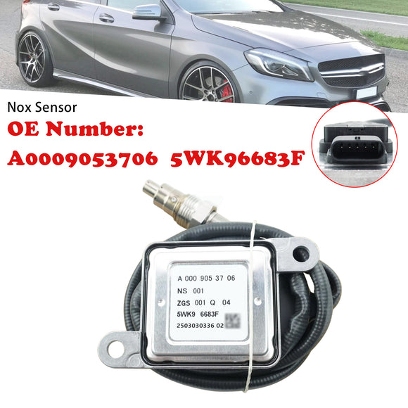 Nitrogen Oxide Sensor A0009053706 5WK96683F For Mercedes W463 W164 W166 W205 W212 W222