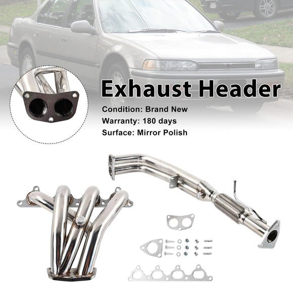 Exhaust Manifold Header Fit Honda Accord 2.2L 1990-1993 4-2-1 Tri-Y