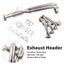 Exhaust Manifold Header Fit Honda Accord 2.2L 1990-1993 4-2-1 Tri-Y-6
