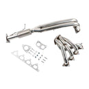 Exhaust Manifold Header Fit Honda Accord 2.2L 1990-1993 4-2-1 Tri-Y-15