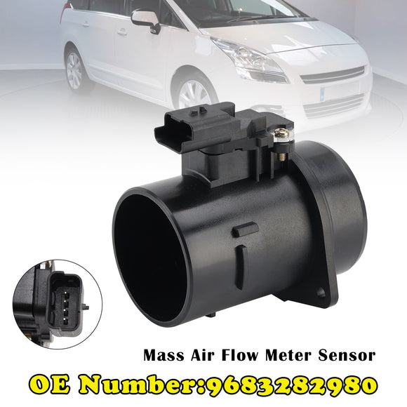 Mass Air Flow Meter Sensor 9683282980 For Peugeot 208 308 2008 1.4 1.6 HDi