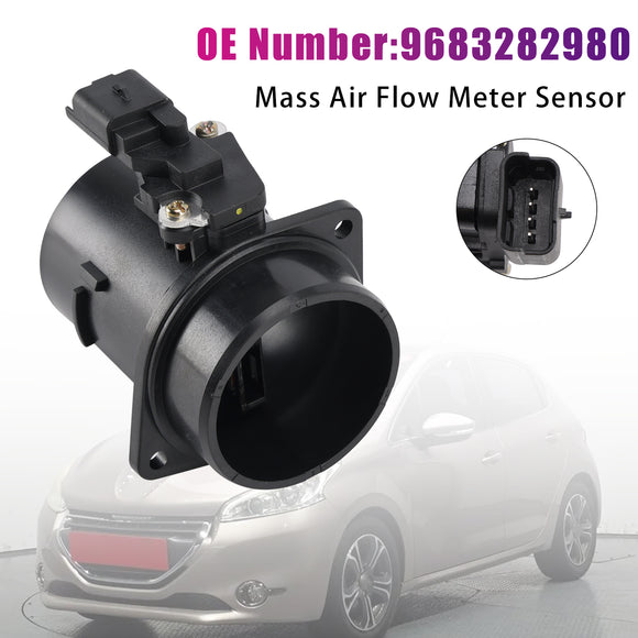 Mass Air Flow Meter Sensor 9683282980 For Peugeot 208 308 2008 1.4 1.6 HDi