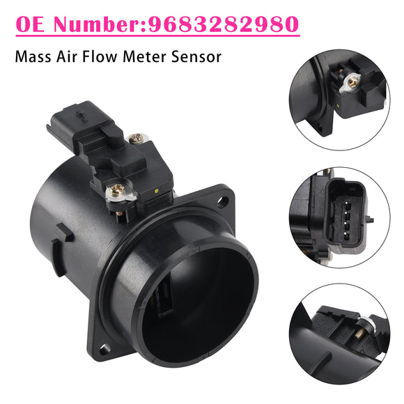 Mass Air Flow Meter Sensor 9683282980 For Peugeot 208 308 2008 1.4 1.6 HDi