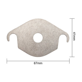EGR Valve Blank Restrictor Plate for Volvo 2.0LD C30 C70 V40 V50 V70 S80 DW10 - 0