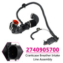 Crankcase Breather Intake Line Assembly 2740905700 for Benz X218 S205 W213 M274-5