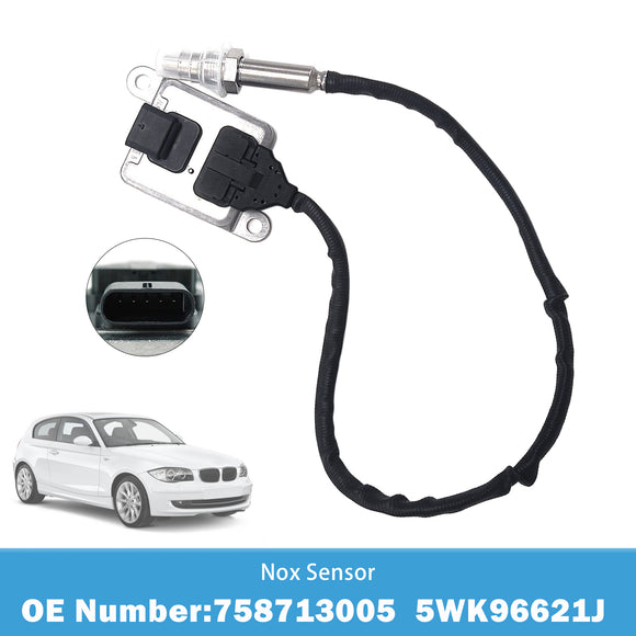 NOx Sensor 758713005 5WK96621J For BMW 1 3 Series E81 E87 LCI E90 E91 E92 E93