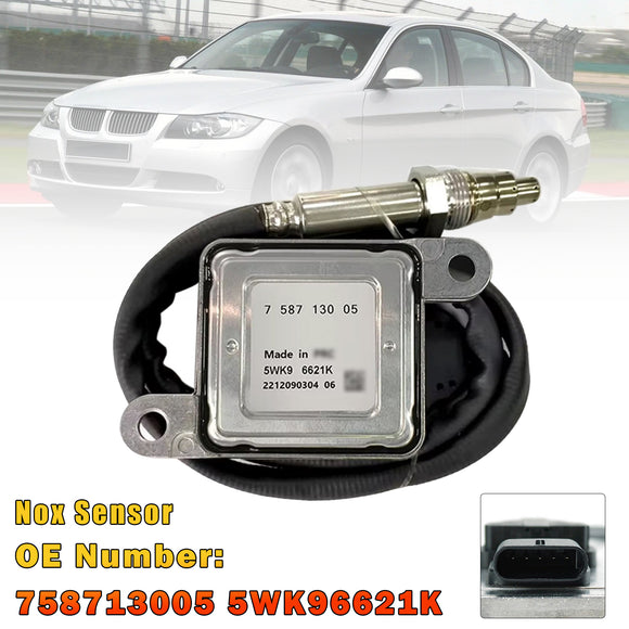 NOx Sensor 758713005 5WK96621K For BMW 1 3 Series E81 E87 LCI E90 E91 E92 E93