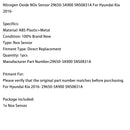 Nitrogen Oxide NOx Sensor 29650-3A900 SNS0831A For Hyundai Kia 2016--11