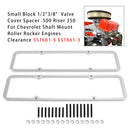 Small Block 1/2Inch3/8Inch Valve Cover Spacer 500 Riser 350 For Shaft Mount Roller-1