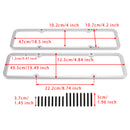 Small Block 1/2Inch3/8Inch Valve Cover Spacer 500 Riser 350 For Shaft Mount Roller-7