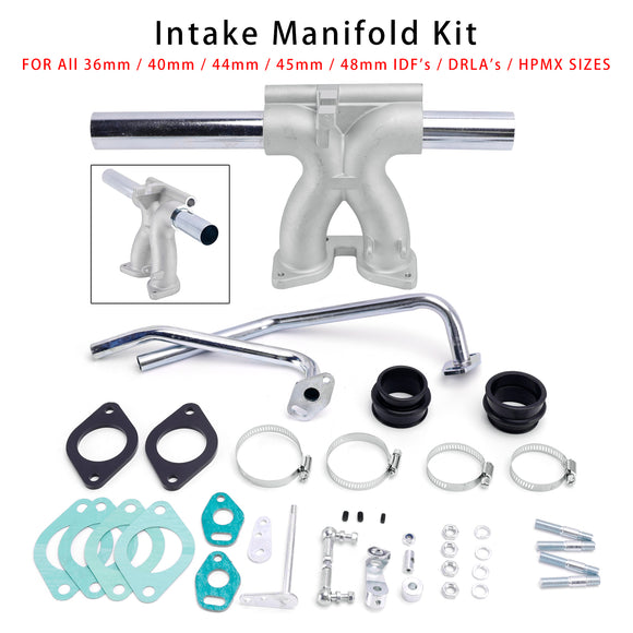 Manifold Kit 99004.315 Fit VW Beetle Bug Type 1 Single Fit Weber 40 Idf 44 Carb