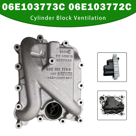 06E103773C 06E103772C Cylinder Block Ventilation for Audi A4 S6
