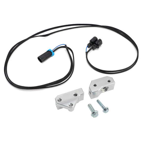 Knock Sensor Relocation Brackets with Harness for LS 97-07 V8 Engines