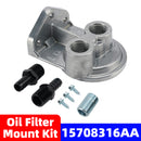 15708 Oil Filter Mount Kit 1/2 in NPT Female Ports 3/4-16 in Center Thread-2