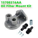 15708 Oil Filter Mount Kit 1/2 in NPT Female Ports 3/4-16 in Center Thread-6