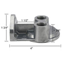 15708 Oil Filter Mount Kit 1/2 in NPT Female Ports 3/4-16 in Center Thread-8