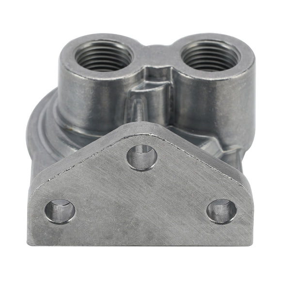 15708 Oil Filter Mount Kit 1/2 in NPT Female Ports 3/4-16 in Center Thread