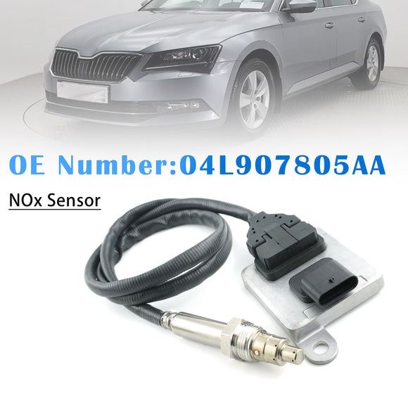 Nitrogen Oxide NOx Sensor 04L907805AA For SKODA SUPERB 3 SEAT ATECA VW Passat B8