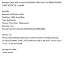 Nitrogen Oxide NOx Sensor 04L907805AA For SKODA SUPERB 3 SEAT ATECA VW Passat B8-10