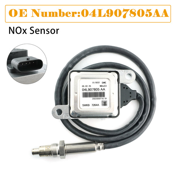 Nitrogen Oxide NOx Sensor 04L907805AA For SKODA SUPERB 3 SEAT ATECA VW Passat B8