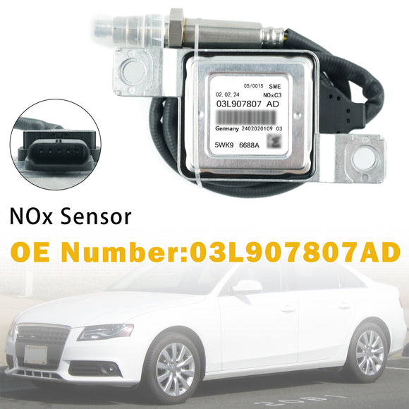 Nitrogen Oxide NOx Sensor For VW Passat 2.0L-L4 Audi A4 S4 A5 S5 2012-2014