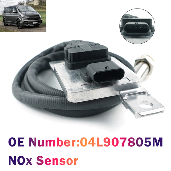 Nitrogen Oxide NOx Sensor 04L907805M For VW T6 Multivan Transporter 6 2015-2019