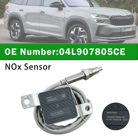 NOx Sensor 04L907805CE For SKODA SUPERB III OCTAVIA 1.6 TDI 2.0 TDI