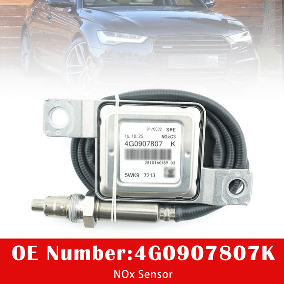 Nitrogen Oxide NOx Sensor 4G0907807K For Audi A6 4G2 4GC A7 3.0 TDI Quattro