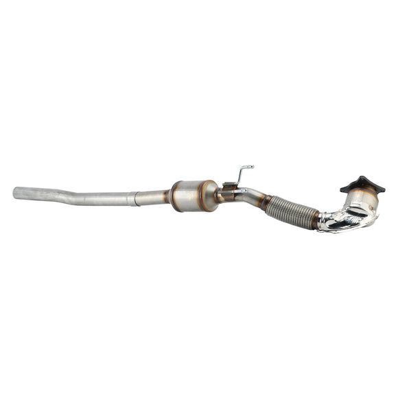 Exhaust Catalytic Converter For Audi A3 Seat Leon VW Golf V Jetta III 2.0
