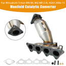 Catalytic Converter For Mitsubishi Triton MN ML MQ MR 2.4L 4G64 06-15-6