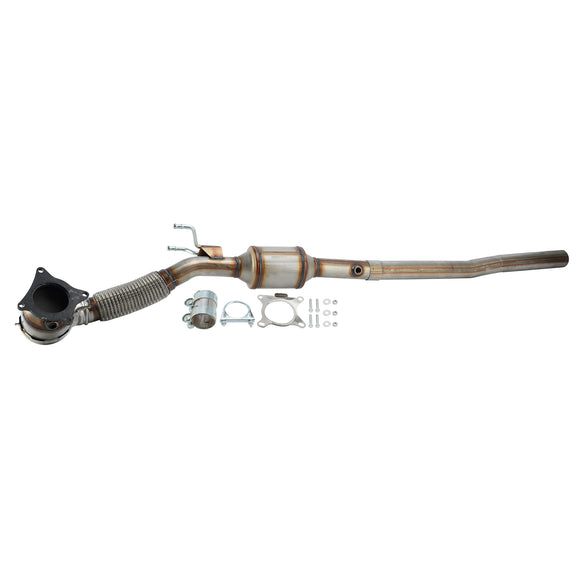 Exhaust Catalytic Converter For Audi A3 Seat Leon VW Golf V Jetta III 2.0