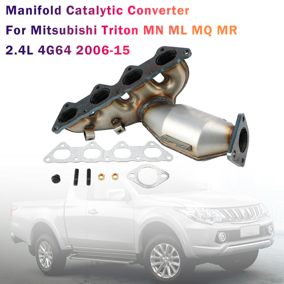 Catalytic Converter For Mitsubishi Triton MN ML MQ MR 2.4L 4G64 06-15