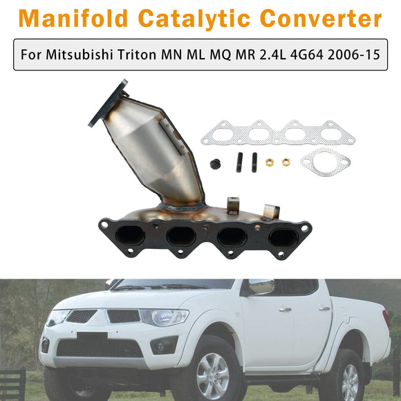 Catalytic Converter For Mitsubishi Triton MN ML MQ MR 2.4L 4G64 06-15