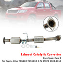 Catalytic Converter For Toyota Hilux TGN16R TGN121R 2.7L 2TRFE 2005-2015-2