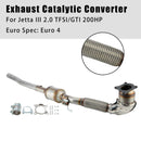 Exhaust Catalytic Converter For Audi A3 Seat Leon VW Golf V Jetta III 2.0-6