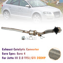 Exhaust Catalytic Converter For Audi A3 Seat Leon VW Golf V Jetta III 2.0-2