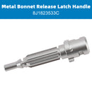 RHD Improved Metal Bonnet Release Latch Handle 8J2823533C for Audi TT MK2 07-14-4