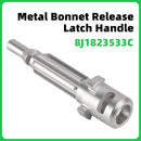 RHD Improved Metal Bonnet Release Latch Handle 8J2823533C for Audi TT MK2 07-14-8