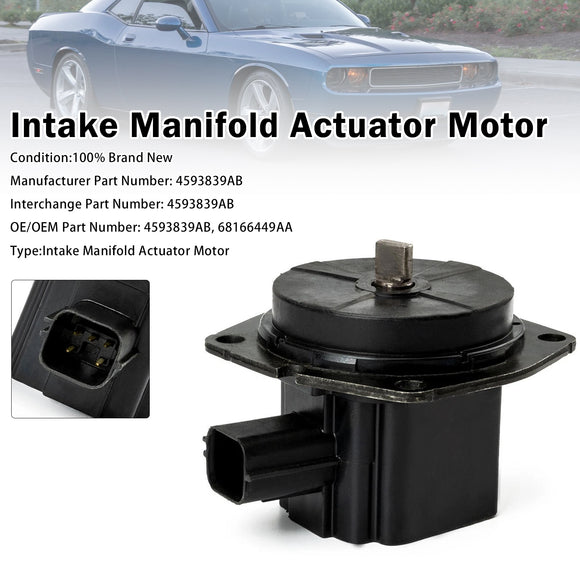 Intake Manifold Actuator Motor For Dodge Magnum Charger 2007-2010 4593839AB
