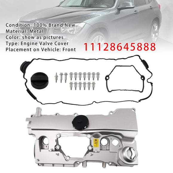 Engine Valve Cover W/ Gasket 11128645888 For BMW N46 N46N E90 E91 318i 320i