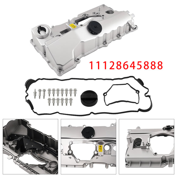 Engine Valve Cover W/ Gasket 11128645888 For BMW N46 N46N E90 E91 318i 320i