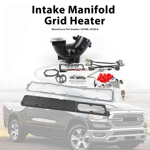 Intake Manifold Grid Heater Fit Dodge Ram 2019-2024 Fit Cummins