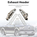 Steel Exhaust Manifold Header Fit Dodge Ram 1500 2009-2018 5.7L 1-5/8"-5