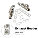 Steel Exhaust Manifold Header Fit Dodge Ram 1500 2009-2018 5.7L 1-5/8"-7