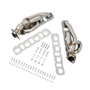 Steel Exhaust Manifold Header Fit Dodge Ram 1500 2009-2018 5.7L 1-5/8"-16